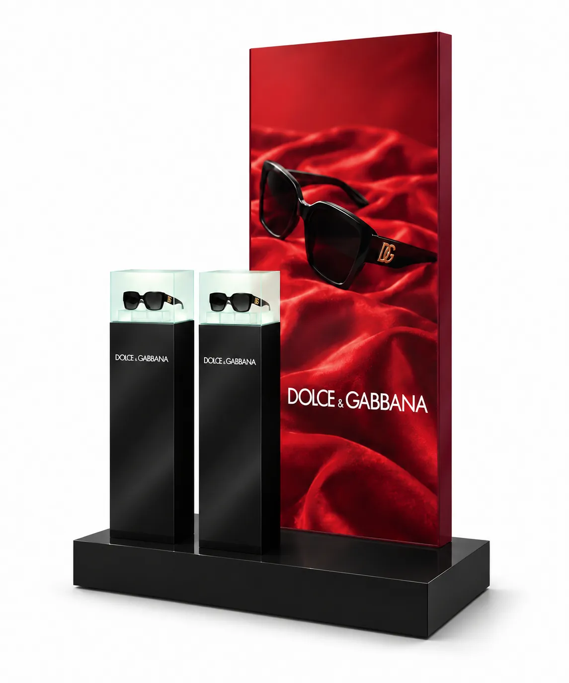 Display de campaña para gafas de sol Dolce & Gabbana