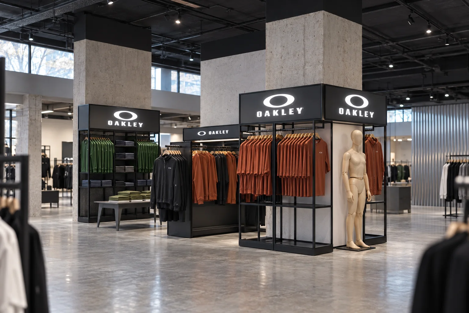 Espacio comercial de gran formato para Oakley